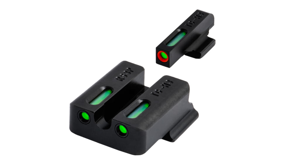 USED TruGlo TFX PRO Ruger American Steel Green Tritium W/Orange Outline Ste, TG-TG13RS3PC, EDEMO1, Condition Fair, Other