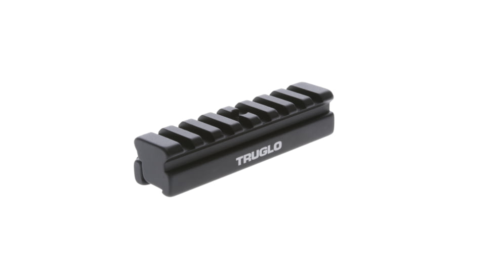 TruGlo 1-Piece Base For Weaver Style, Black Finish, TG-TG8953B