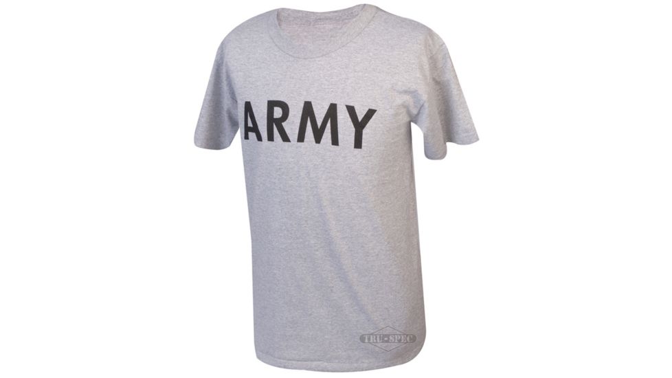 Tru-Spec T-Shirt, Army Grey Pt, M 4312004