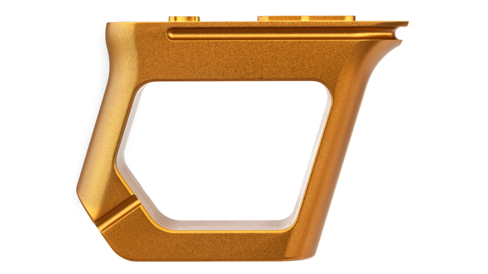 TRYBE Defense Aggressive M-LOK &amp; Key-Mod Handstop, Gold, HNDSTP2-GLD