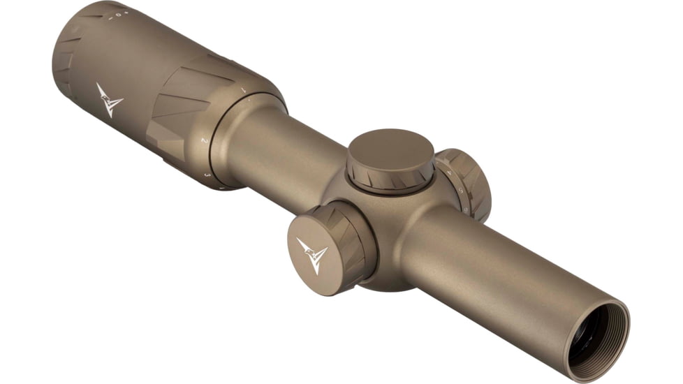 TRYBE Optics 1-6x24mm Rifle Scope, 30mm Tube, SFP, BDC Reticle, Flat Dark Earth, TRORS1-6x24-FDE