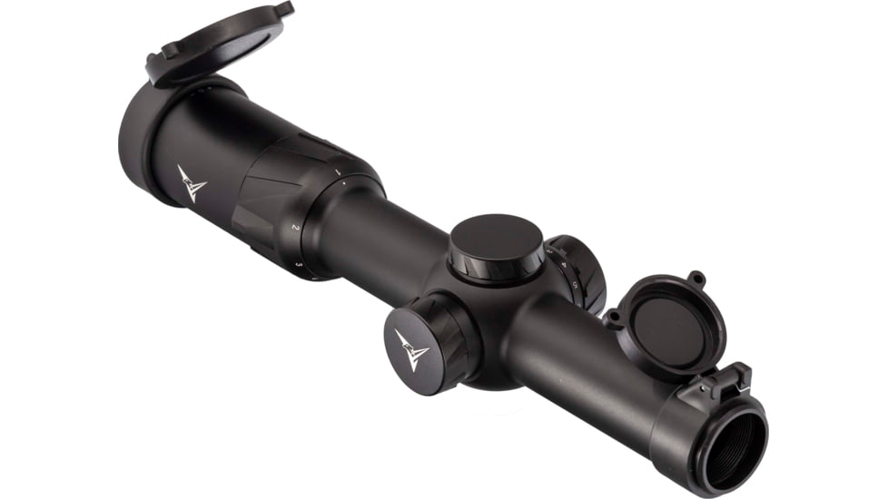 TRYBE Optics 1-8x24mm Rifle Scope, 30mm Tube, SFP, BDC Reticle, Black, TRORS1-8x24-BL