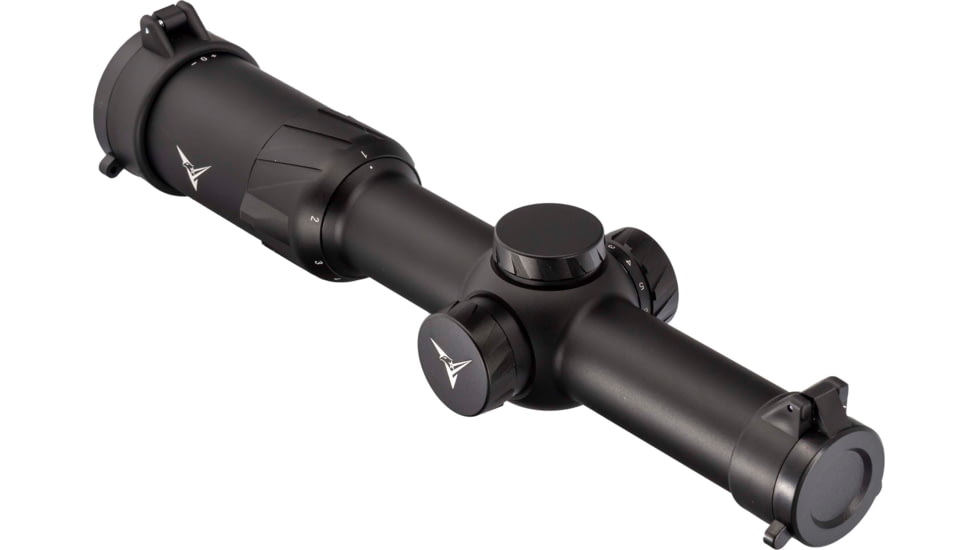 TRYBE Optics 1-8x24mm Rifle Scope, 30mm Tube, SFP, BDC Reticle, Black, TRORS1-8x24-BL
