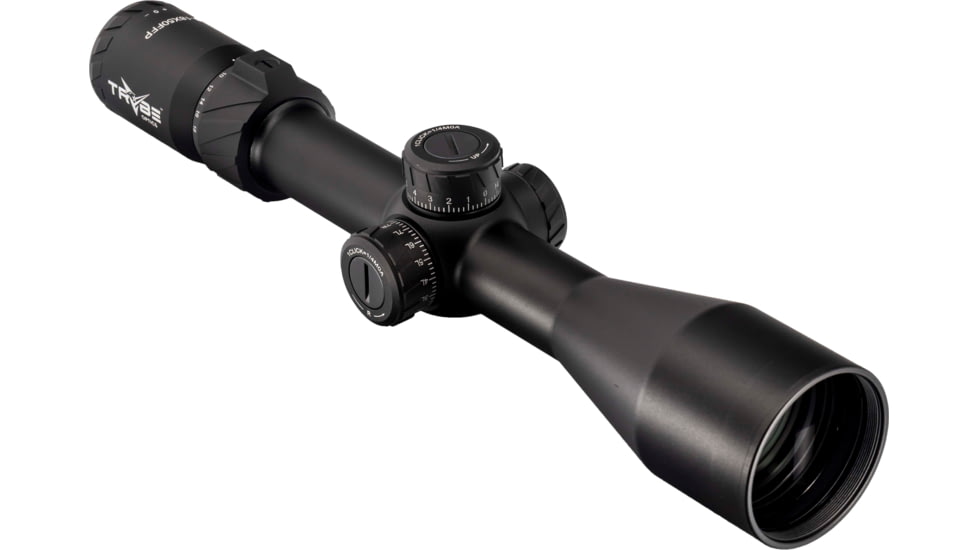TRYBE Optics HIPO Rifle Scope, 3-18x50mm, 30 mm Tube, FFP, PLR-25 MOA Reticle, Black, TRORS3-18x50FFP-BL