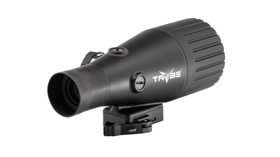 TRYBE Optics Enhancer Rifle Scope Magnification Quadrupler, 4x54mm, 30mm Tube, Black, ENHRS4X