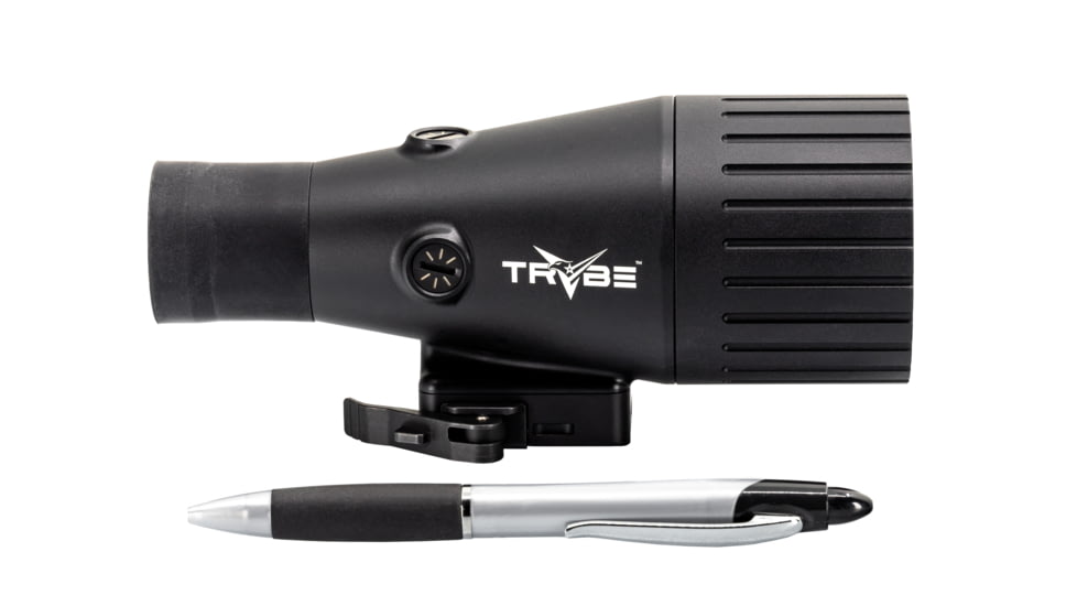 TRYBE Optics Enhancer Rifle Scope Magnification Quadrupler, 4x54mm, 30mm Tube, Black, ENHRS4X