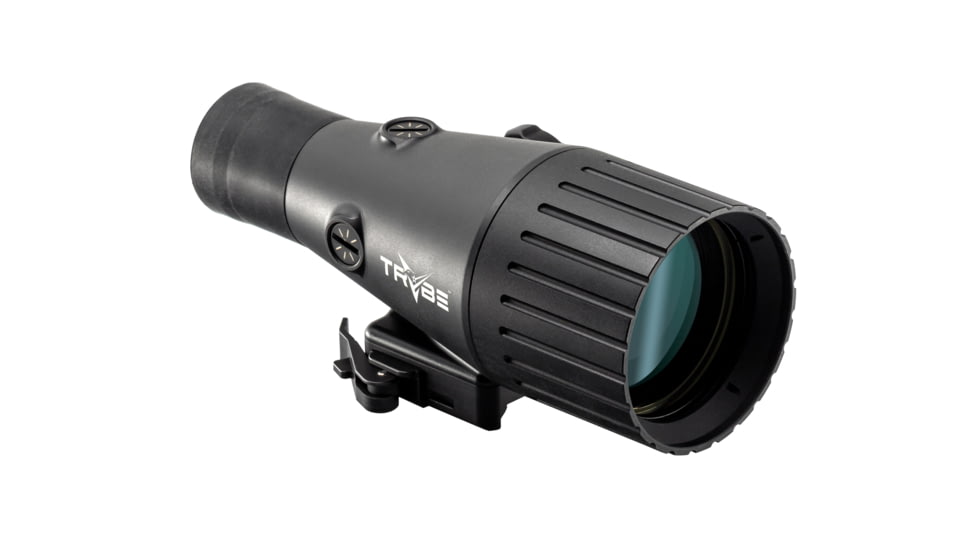 TRYBE Optics Enhancer Rifle Scope Magnification Quadrupler, 4x54mm, 30mm Tube, Black, ENHRS4X