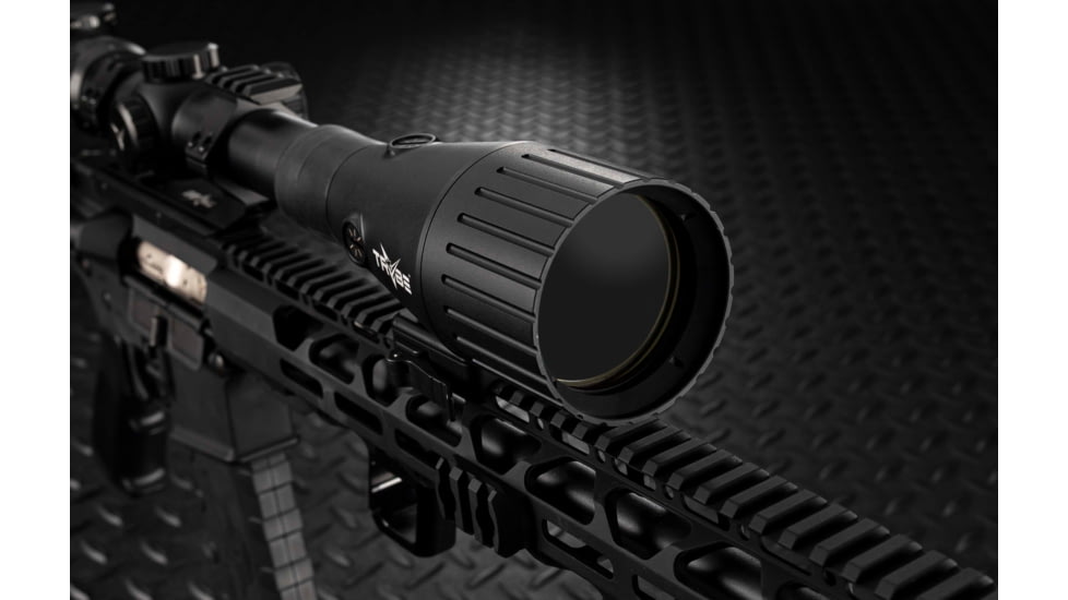 TRYBE Optics Enhancer Rifle Scope Magnification Quadrupler, 4x54mm, 30mm Tube, Black, ENHRS4X