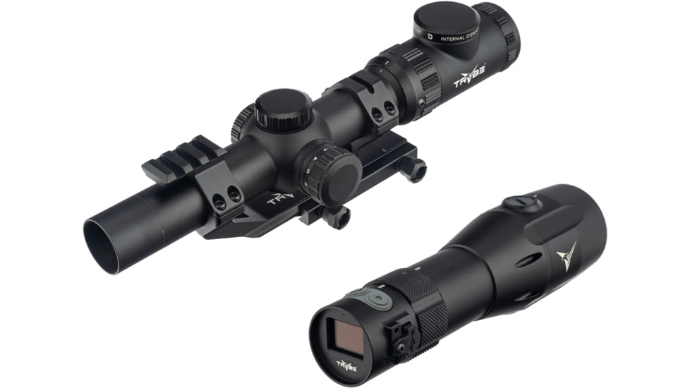 TRYBE Optics L.E.O. 1-8x24 Rifle Scope w/ TRYBE Optics DiMA1000