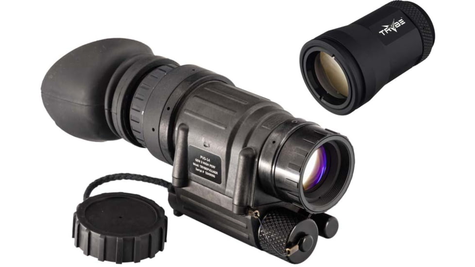TRYBE Optics PVS-14 Regular Power Green Phosphor Tube and TRYBE Optics PVS-14 3X Enhancer