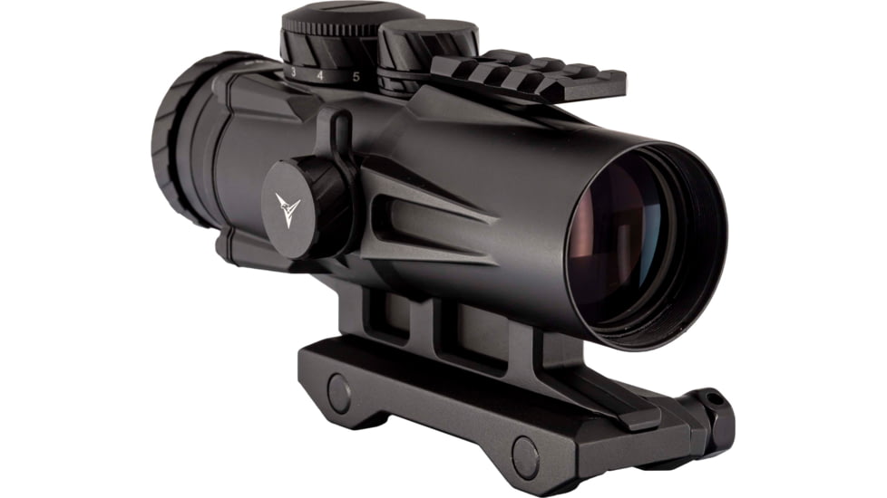 TRYBE Optics 3x32mm Compact Prism Scope Red Dot Sight, 32mm Tube, Black, TRO3XPRISM-BL