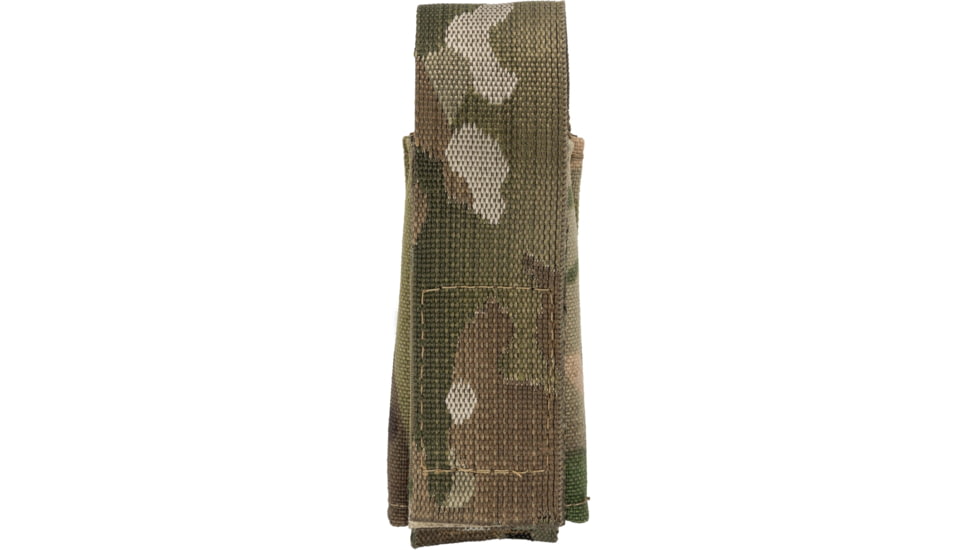 TRYBE Tactical Covered Single Pistol Magazine Pouch, Multi Cam, 22HPC0MC