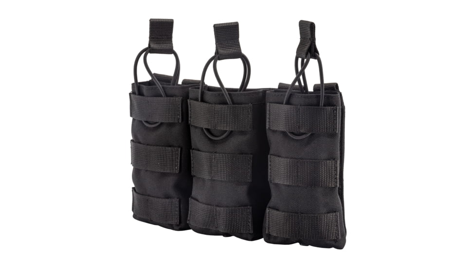 TRYBE Tactical Triple 5.56 Magazine Pouch, Black, RMP-TRPL556-BL