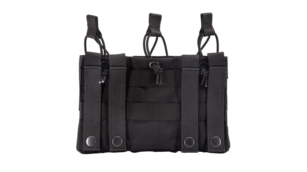 TRYBE Tactical Triple 5.56 Magazine Pouch, Black, RMP-TRPL556-BL