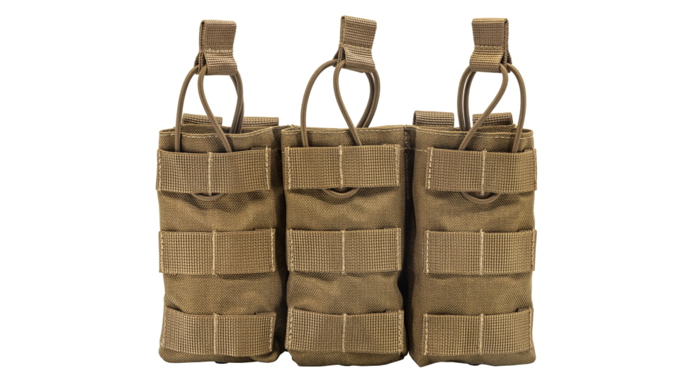 TRYBE Tactical Triple 5.56 Magazine Pouch, Coyote Tan, RMP-TRPL556-CT