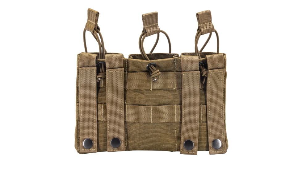 TRYBE Tactical Triple 5.56 Magazine Pouch, Coyote Tan, RMP-TRPL556-CT