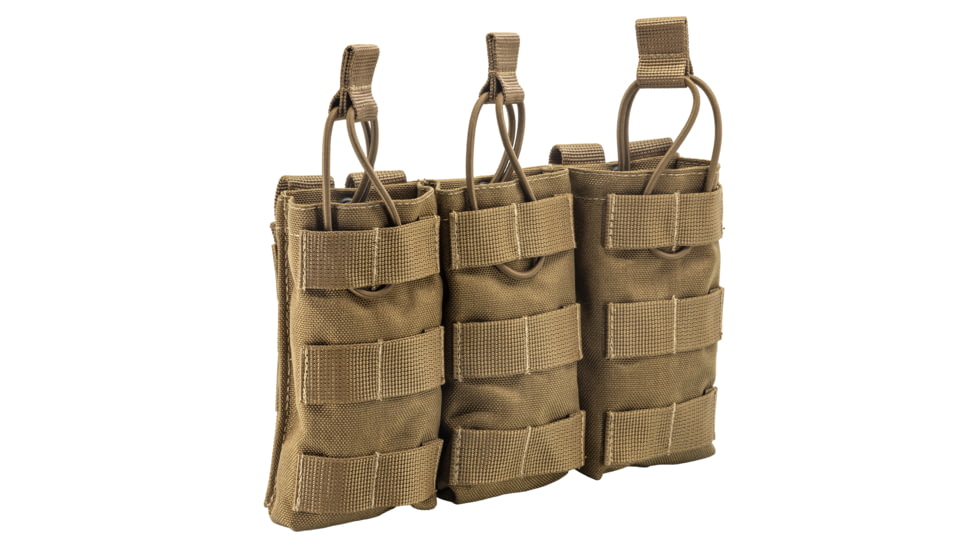 TRYBE Tactical Triple 5.56 Magazine Pouch, Coyote Tan, RMP-TRPL556-CT