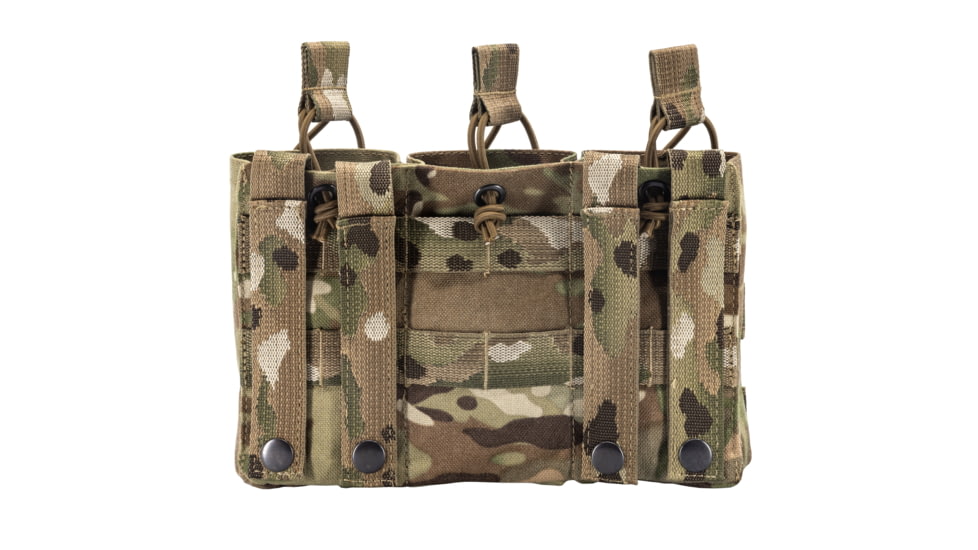 TRYBE Tactical Triple 5.56 Magazine Pouch, Multicam, RMP-TRPL556-MT
