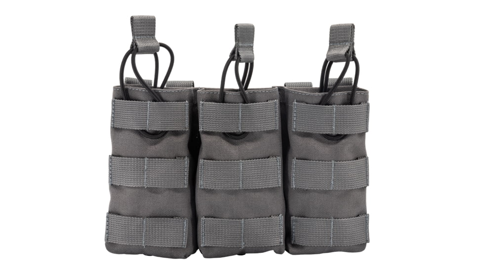 TRYBE Tactical Triple 5.56 Magazine Pouch, Wolf Gray, RMP-TRPL556-WG