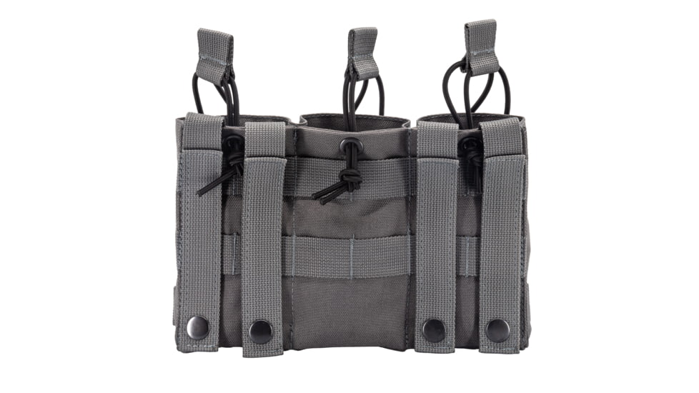 TRYBE Tactical Triple 5.56 Magazine Pouch, Wolf Gray, RMP-TRPL556-WG