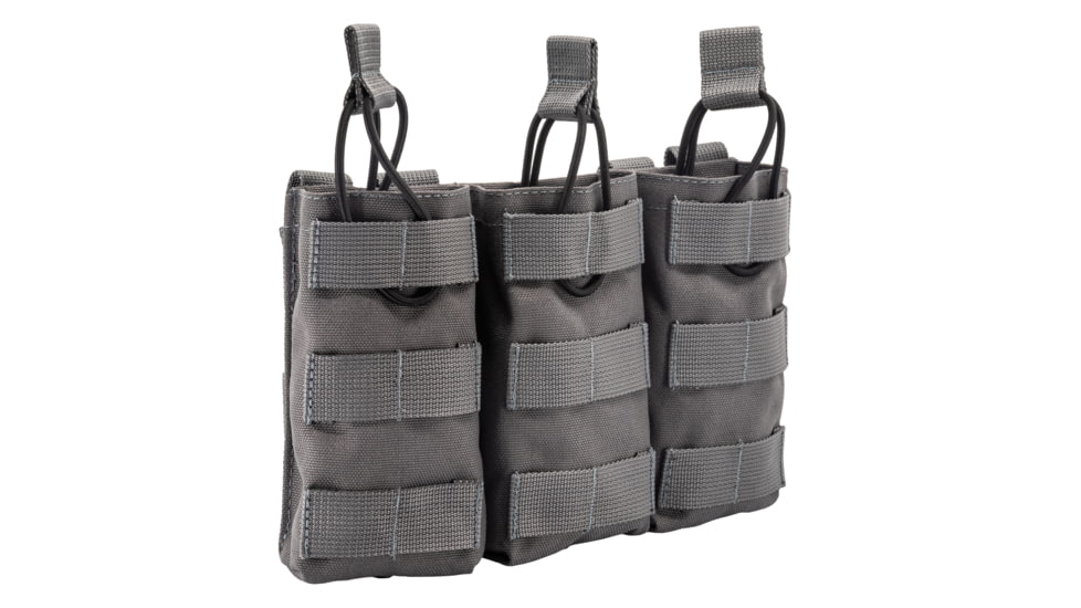 TRYBE Tactical Triple 5.56 Magazine Pouch, Wolf Gray, RMP-TRPL556-WG
