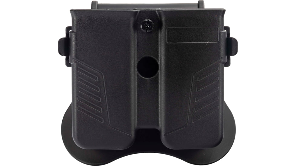 TRYBE Tactical Universal Double Magazine Pouch, Black, TRT-UDMP-BL