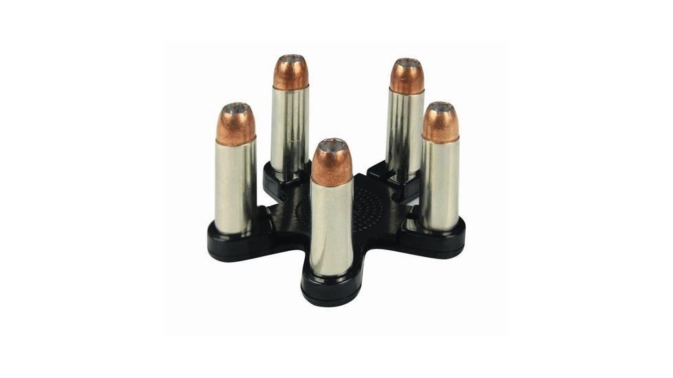 TUFF Products 5-Round QuickStar 2-Pack Reloader, Black, .357 .38 .40S&amp;W 6.8Mm 7003-BP-5357
