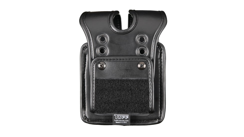 TUFF Products Slide-On Horizontal/Vertical Carry Quad Magazine Holder, Black Plain, Size 1 1911 220 7504-BPH-1