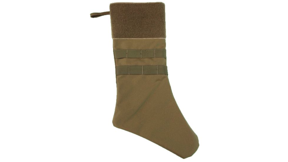 TUFF Products Tactical Stocking 2 Molle Rows, Coyote Brown, 1224-CB