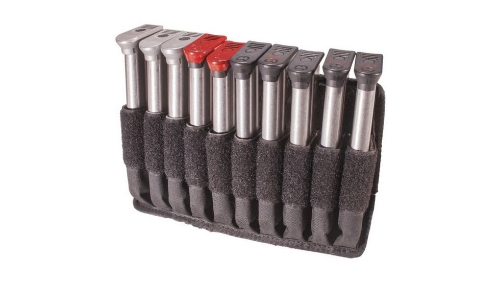 TUFF Products TUFF 10 Inline Mag Pouch, Single Stack, Black, 7010-NY-1