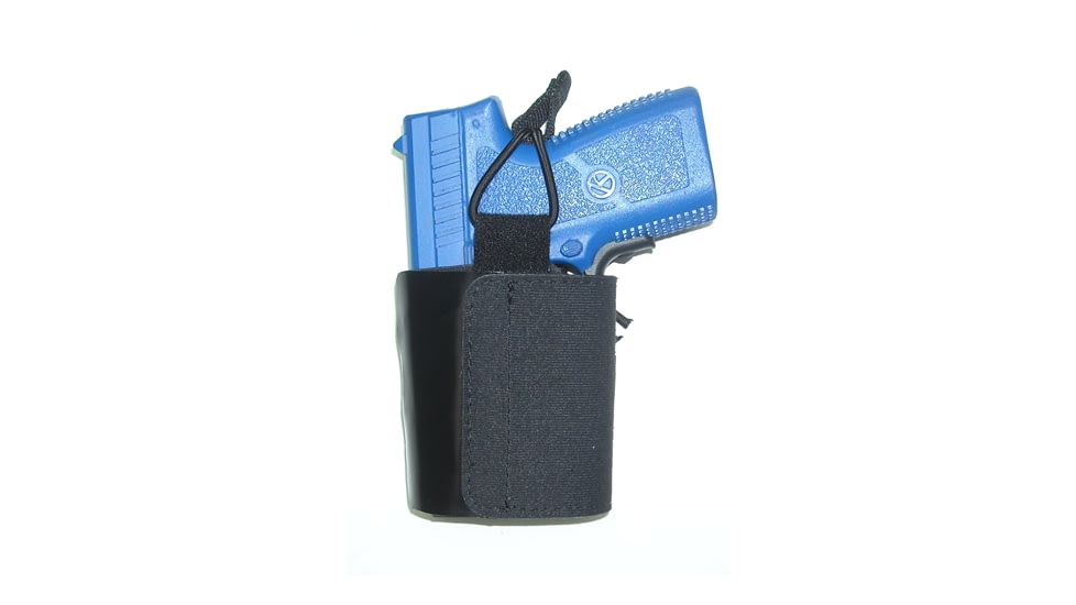 TUFF Products Uni-Fit IWB Holster w/ Metal Clip, Black, Medium Fits Lcp Gl26 J Frame Or Similar 1200-UNI-MD