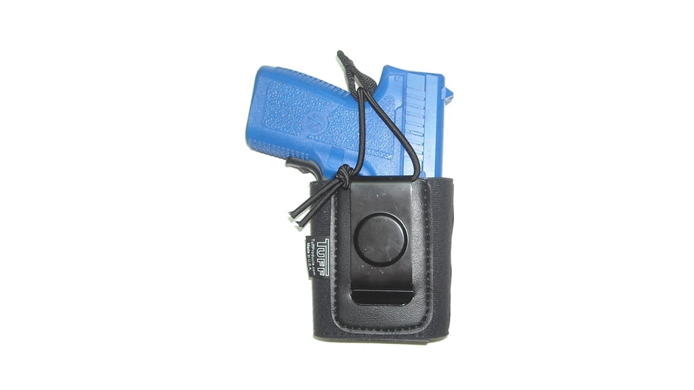 TUFF Products Uni-Fit IWB Holster w/ Metal Clip, Black, Medium Fits Lcp Gl26 J Frame Or Similar 1200-UNI-MD
