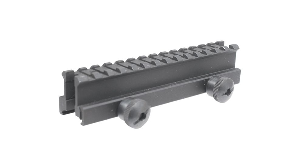 Tuff Zone 1in Riser Mount, See-Through - 14 Slots, TZ-MR14