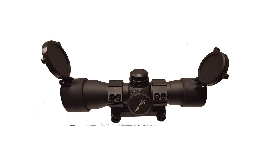 Tuff Zone 1x30mm Red and Green Dot Sight, Complete w/ One Piece Weaver Ring Mount, TZLT-RD35