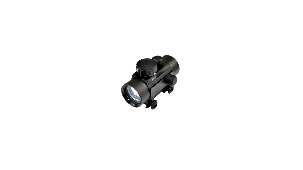 Tuff Zone 1x30mm Red and Green Dot Sight, Integral Weaver Rail, TZLT-RD30