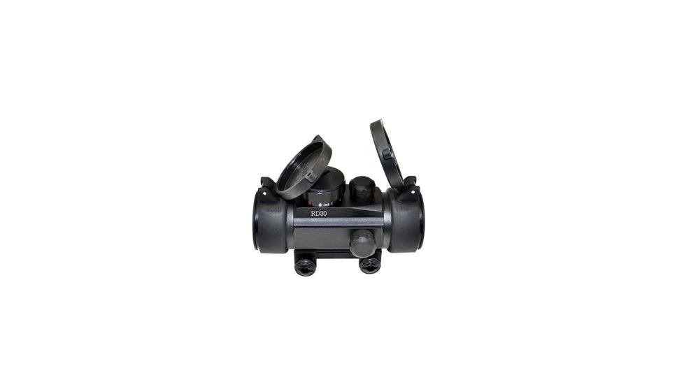 Tuff Zone 1x30mm Red and Green Dot Sight, Integral Weaver Rail, TZLT-RD30