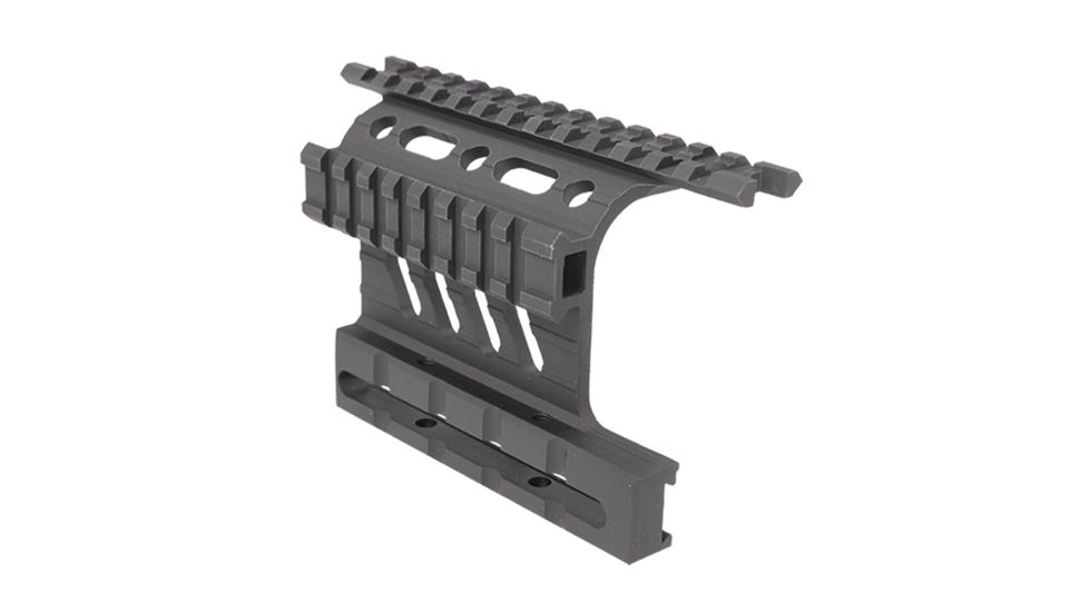 Tuff Zone AK Side Mount, Double Rail -Weaver/Picatinny, Hard Anodized, TZ-MK21