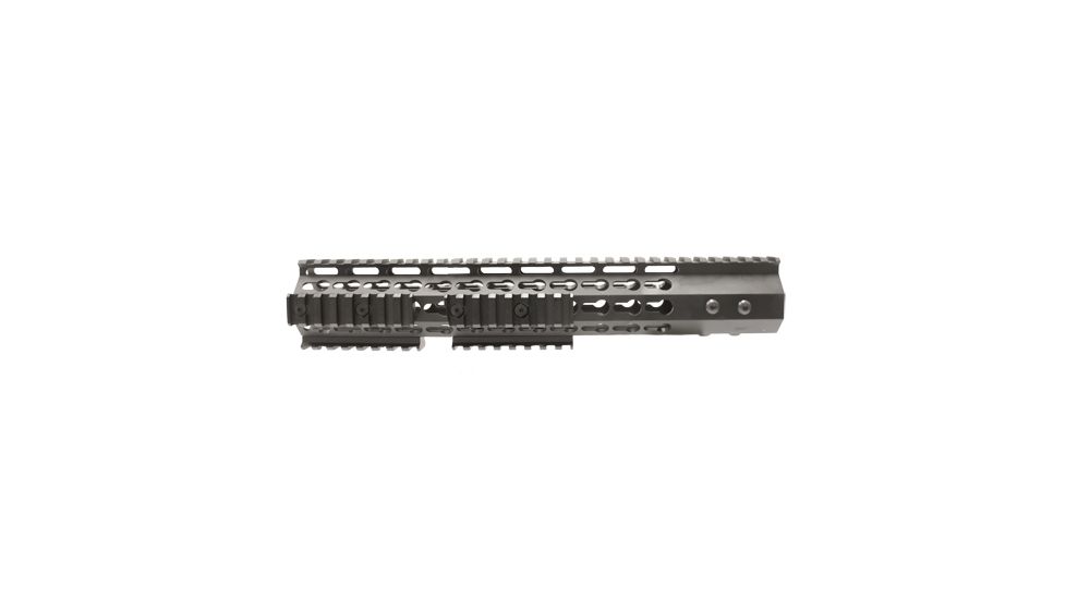 Tuff Zone AR-15 Handguard 13in w/ 6 Rails, 7-Sided Slim KeyMod, Steel Barrel Nut and Shims, TZ-MF7K13