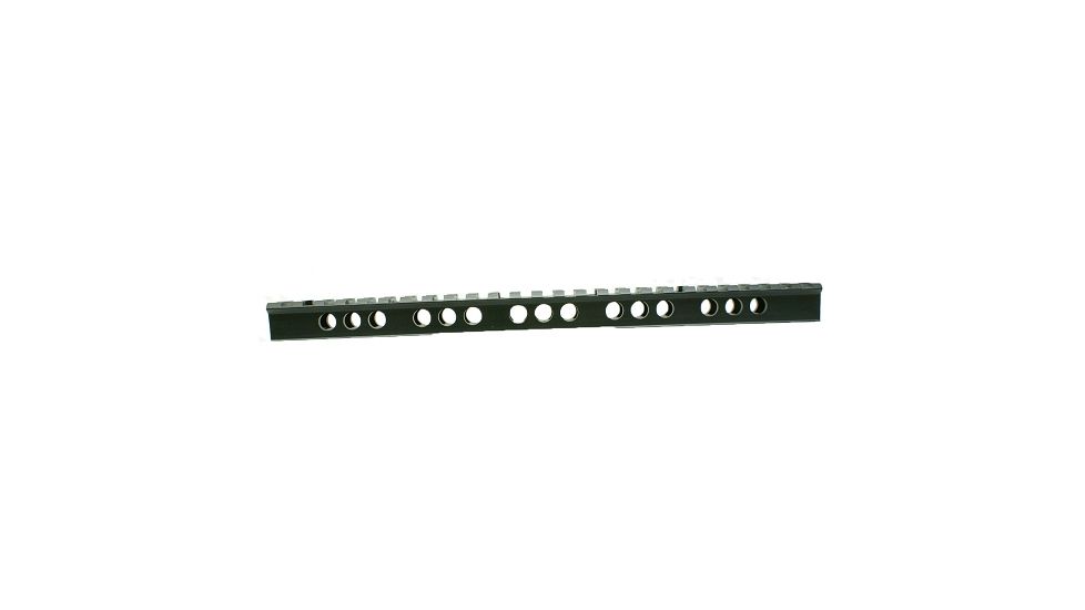 Tuff Zone Handguard Top Rail, Full Length, Through Holes Style, TZ-MRU25B