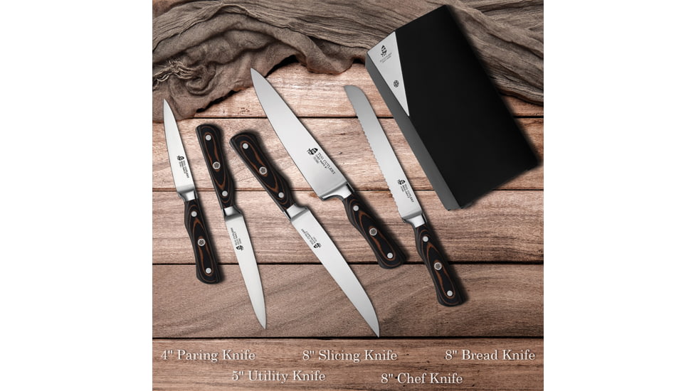 Tuo Cutlery Legacy 6pc Kitchen Knife Set