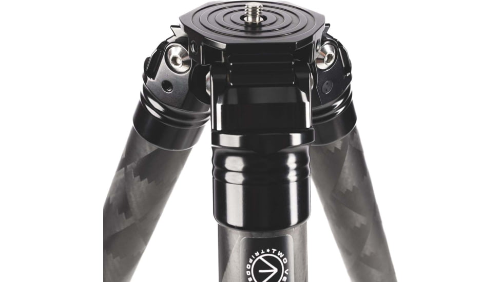 Two Vets Tripods Inc Quick Deploy V2 Tripod, Carbon Fiber/Black, 39-65.5in, QDTV2