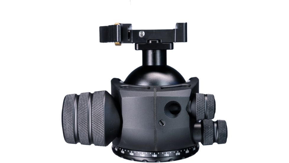 Two Vets Tripods Inc 55mm Dual Tension Ballhead W/ Area 419 Arcalock QD