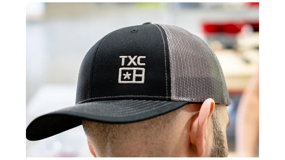 TXC Holsters Richardson Trucker Hat, Black/Grey, Adjustable, TXC-TR-BG-R112