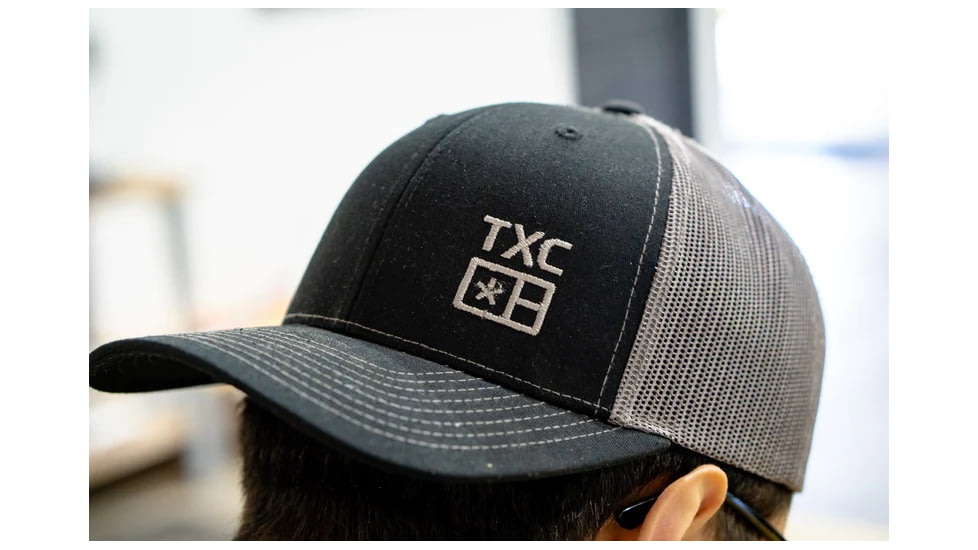 TXC Holsters Richardson Trucker Hat, Black/Grey, TXC-TR-BG-R112
