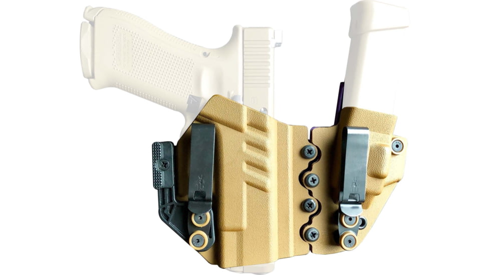 TXC Holsters ALLY Concealed Carry Holster, f/Glock 17/19/19X/22/23/24/26/27/34/35, FDE, X1ALLY-G940DS-FDE