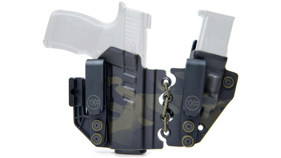 TXC Holsters ALLY Concealed Carry Holster, f/Glock 17/19/19X/22/23/24/26/27/34/35, MultiCam Black, X1ALLY-G940DS-MCB