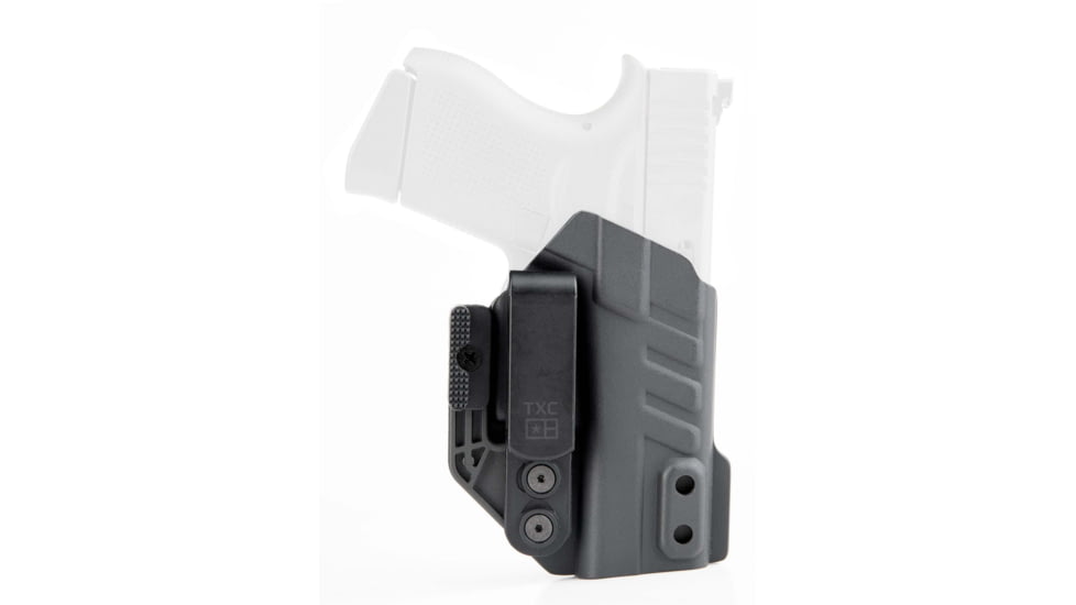 TXC Holsters X1 Beacon Concealed Carry Holster, Glock 43, TLR-6, Right, Grey, X1BEACON-G43TLR6-GREY