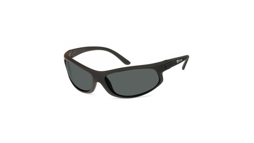 Typhoon Gale Force Single Vision Rx Sunglasses, Black Frame 919TBKRX