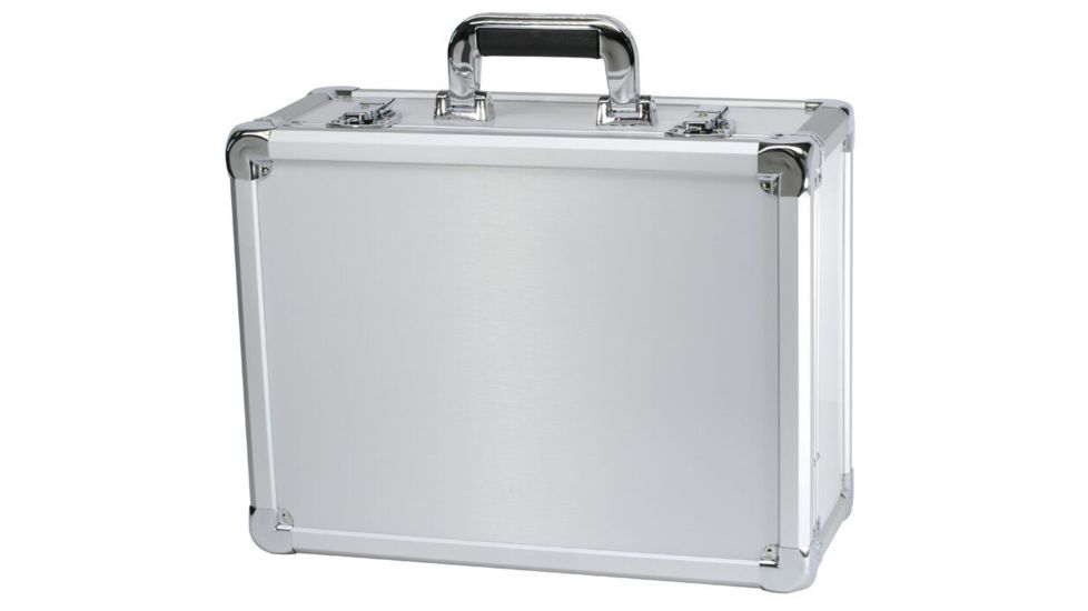 TZ Case Aluminum Packaging Case / 16.5in, Silver, 16.5 x 12.5 x 7.4in , EXC-115 S