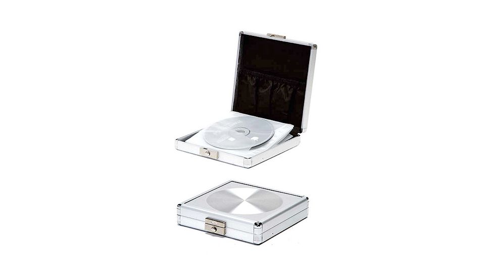 TZ Case CD212 Small Aluminum CD/DVD Case